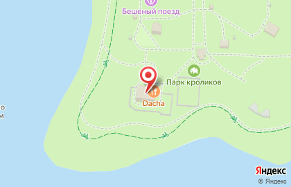 Площадка для проведения мероприятий Дудки Дача на улице Подзеленье на карте