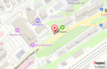 Супермаркет напитков Винлаб в Фрунзенском районе на карте