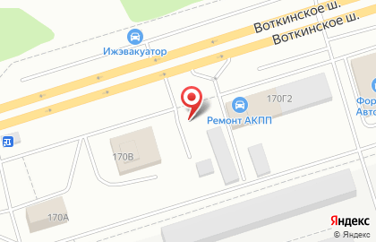 Группа компаний Союз на Воткинском шоссе на карте