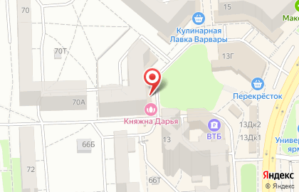 Семейный ценопад на улице Владимира Невского на карте