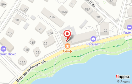 Студия Sugaroom на Верхнеозерной улице на карте