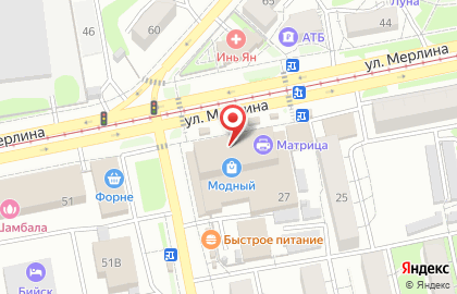 Хлеб из тандыра на улице Петра Мерлина на карте