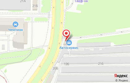 Шиномонтажная мастерская на улице Комиссара Габишев, 20Б на карте
