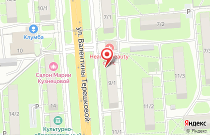 Микрофинансовая компания Микро Капитал на улице Валентины Терешковой на карте