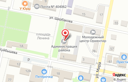 Муниципальное хозяйственно-эксплуатационное казенное учреждение Быковского муниципального района Волгоградской области на карте