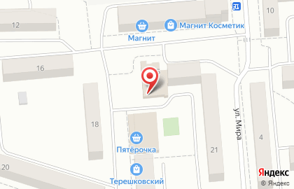 Парикмахерская Расческа на улице Терешковой на карте