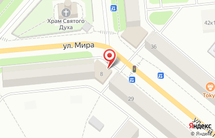 Фирменный магазин Апрель в Архангельске на карте