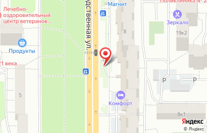 Магазин свежего мяса на Производственной улице на карте