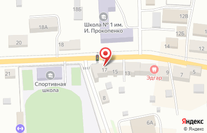 Магазин продуктов Сюзи на Калининградской улице на карте