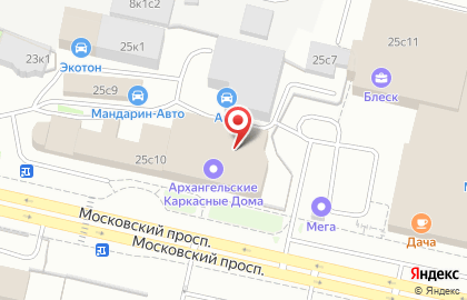 Наша Марка на Московском проспекте на карте