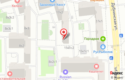 Управление социальной защиты населения Северного административного округа в Москве на карте