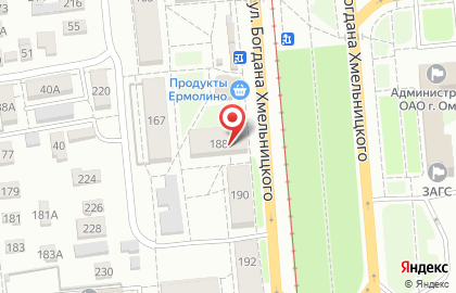 Салон оптики Optilens на улице Богдана Хмельницкого на карте