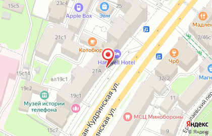 Кофейня Coffee.fm на Садовой-Кудринской улице на карте