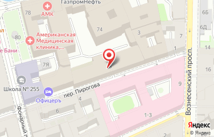 Центральный государственный исторический архив г. Санкт-Петербурга в Санкт-Петербурге на карте