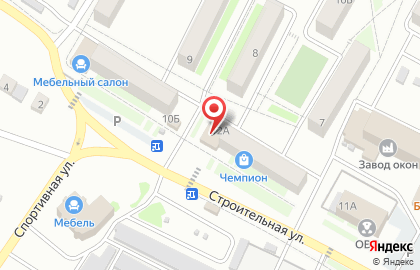 Магазин хозяйственных товаров Мастер в 6-ом микрорайоне на карте