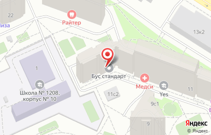 Учебный центр XXI век на улице Васильцовский Стан на карте