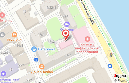 Гигиены и Эпидемиологии Центр г. Москвы на Водном Транспорте на карте