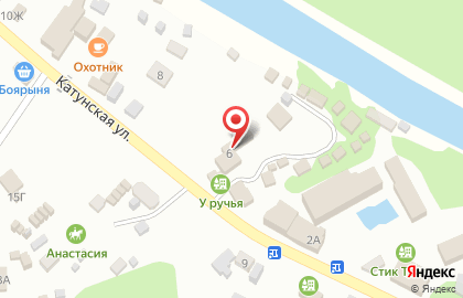 База отдыха У ручья на карте