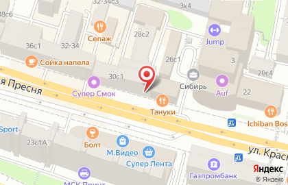 Сервисный центр Лаборатория ремонта на улице Красная Пресня на карте