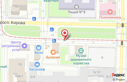 ЗАО СВЕТ XXI века. Томский завод светотехники на карте
