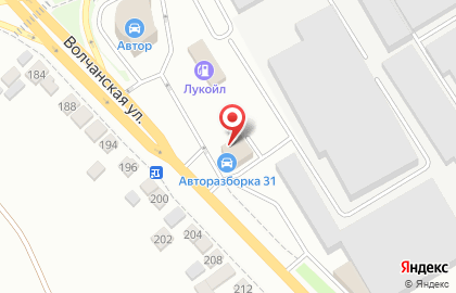 Портал на Волчанской улице на карте