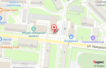 Отдел надзорной деятельности, Главное Управление МЧС России по Смоленской области на карте