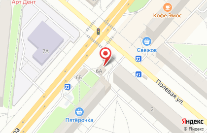 Beerлога на Полевой улице на карте