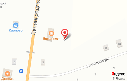 Автосервис в Пскове на карте