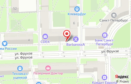 Ателье Пчёлка в Московском районе на карте