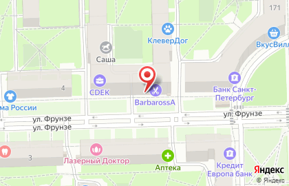 Ателье Пчёлка в Московском районе на карте