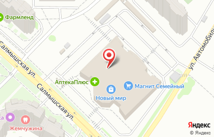 Супермаркет цифровой и бытовой техники DNS в Дзержинском районе на карте