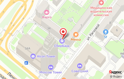 Страховая компания СберСтрахование на Ленинградском проспекте на карте