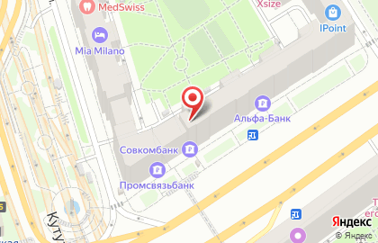 Магазин овощей и фруктов Экзотика всего мира на Кутузовском проспекте на карте
