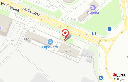 СТО ЕвроАвто в Санкт-Петербурге на карте