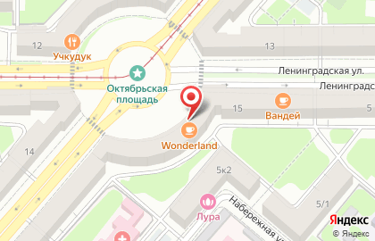 Кафе WonderLand на карте