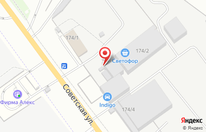 Торговая компания ПлитЦентр на Советской улице на карте