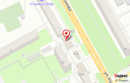 Сеть фирменных офисов продаж СтеклоДом на улице Космонавта Леонова на карте