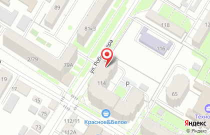 Частное охранное предприятие Фортуна на улице Робеспьера на карте