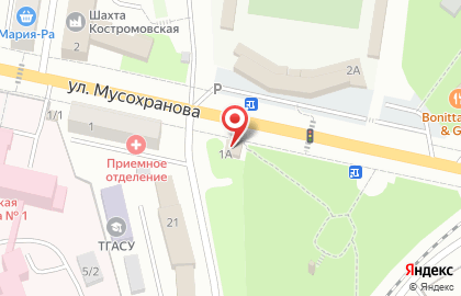 Магазин разливных напитков Сладко & Весело в Ленинск-Кузнецком на карте