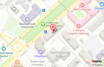 Аптека Фармаимпекс в Уфе на карте