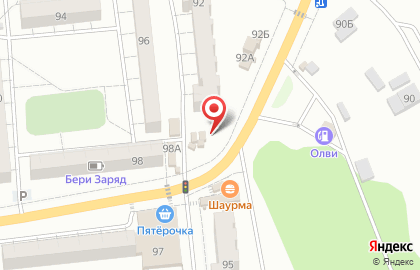 Киоск по продаже фруктов и овощей в Самаре на карте