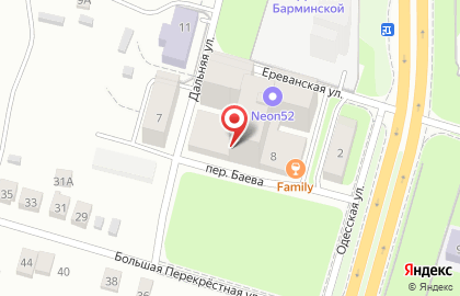 SOVA на улице Ереванской на карте