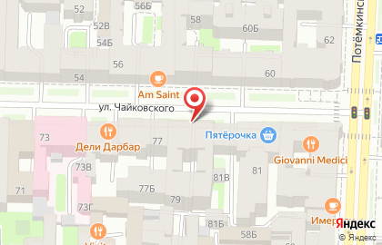 Компания Ланит-терком на улице Чайковского на карте