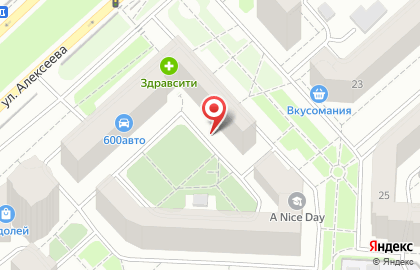 Служба эвакуации грузового и легкового транспорта 600авто на улице Алексеева на карте