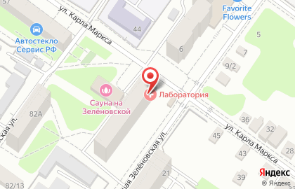 Городская детская поликлиника №1 в Подольске на карте