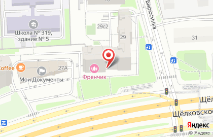 Ателье по пошиву и ремонту одежды в Москве на карте