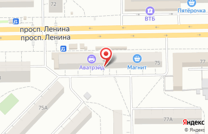 Центр микрофинансирования Финтерра на проспекте Ленина на карте