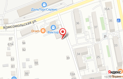 Центр авторазбора во Владивостоке на карте