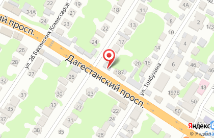 Мини-маркет Мини-маркет в Дагестанских Огнях на карте