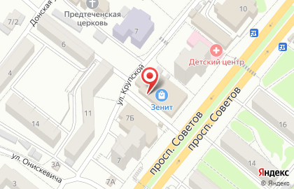 Банкомат ВТБ в пос. Советов, 9 на карте